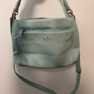 Kate spade,Teal color. Only worn a couple of times